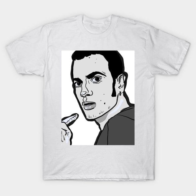 Mark Renton Trainspotting T-Shirt by zuhzuhz